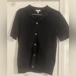Reiss Short Sleeve Knitted Shirt